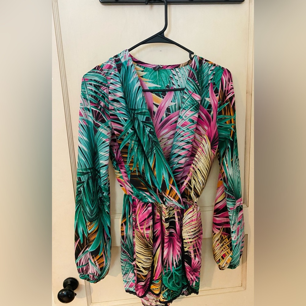 Cefian Swimsuit Romper Cover Up